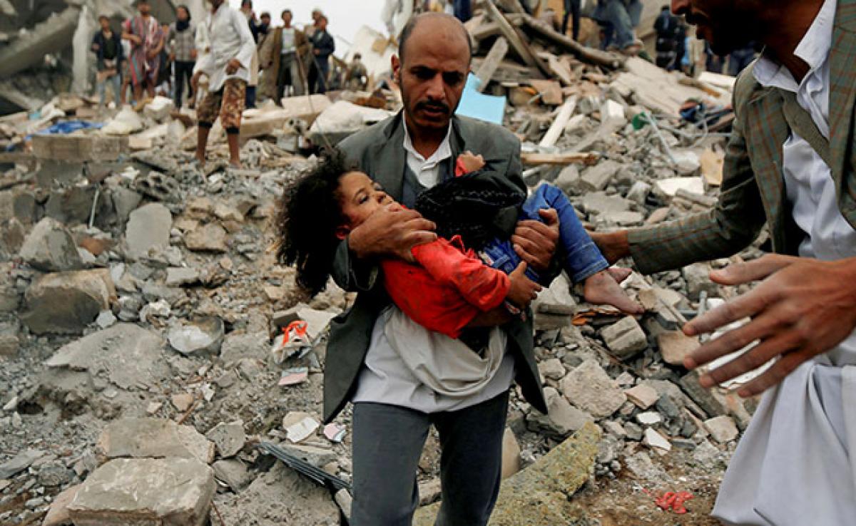 After Yemeni Air Strike, Little Girl Is Familys Only Survivor